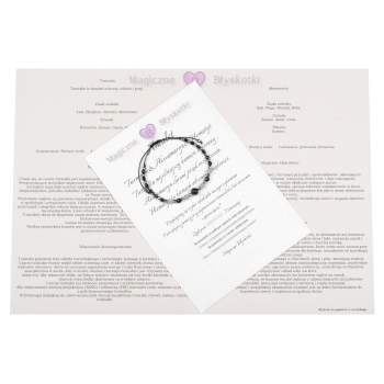 Bransoletka celebrytka czarny TURMALIN AKWAMARYN HEMATYT ochrona i miłość